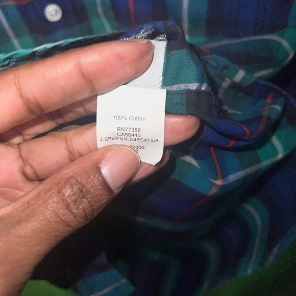 J.Crew x Thomas Mason Button Down Shirt size XS - Picture 7 of 8